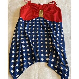 Rose Gal Wonder Woman Tank Top Size Large Size 14